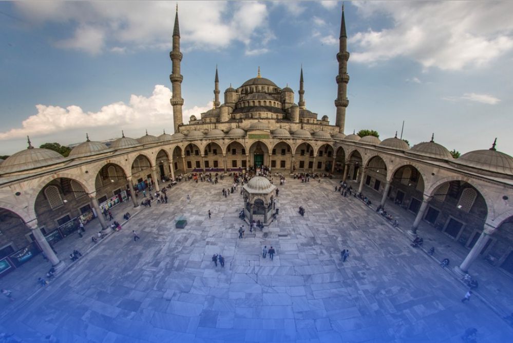 Sultanahmet Camii Avlu ve Şadırvan